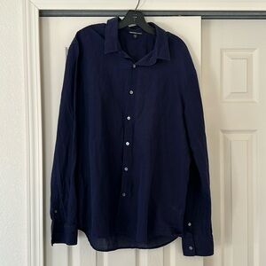 James Perse men's long sleeve shirt